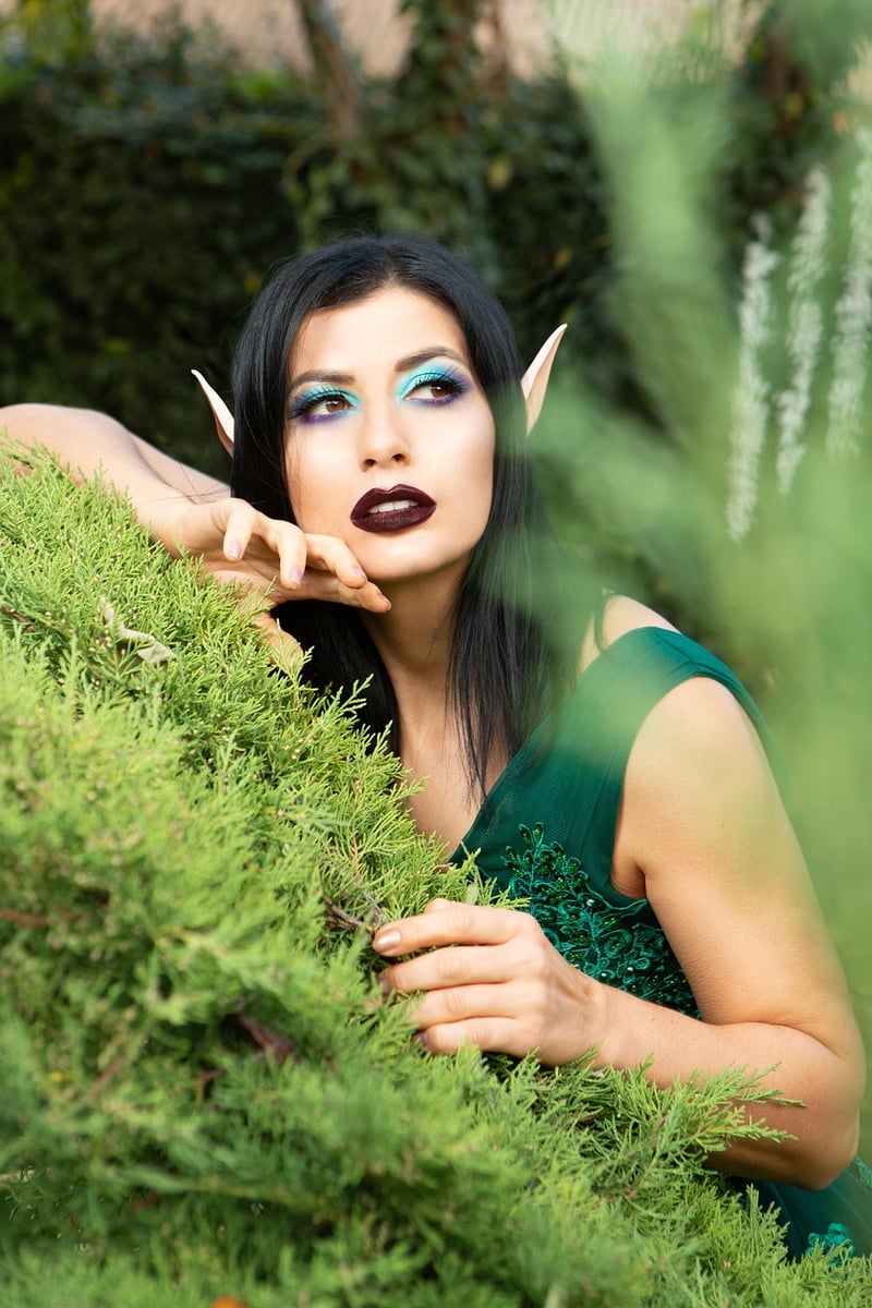 Elven-inspired gown